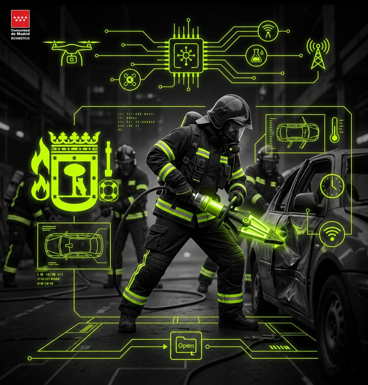 Simulacro Open Bombero Conductor Especialista De La Comunidad de Madrid